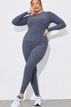 Rib Long Sleeve Top