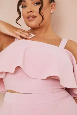 Ruffle Detail Cami Top