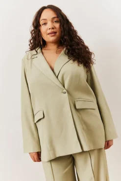 Sage Relaxed Blazer