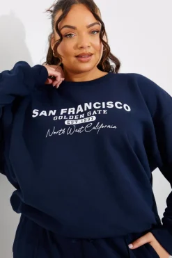 San Francisco Embroidered Sweatshirt