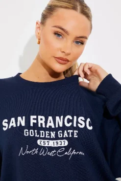 San Francisco Embroidered Sweatshirt