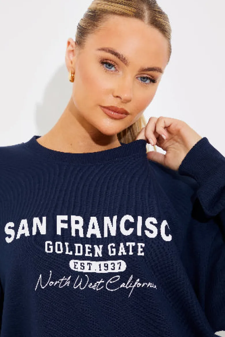 San Francisco Embroidered Sweatshirt