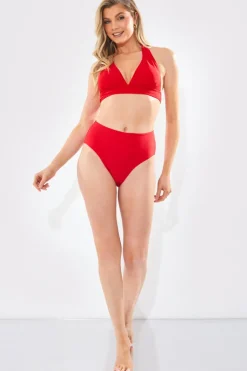 Sculpt And Control High Waist High Leg Bikini Bottom