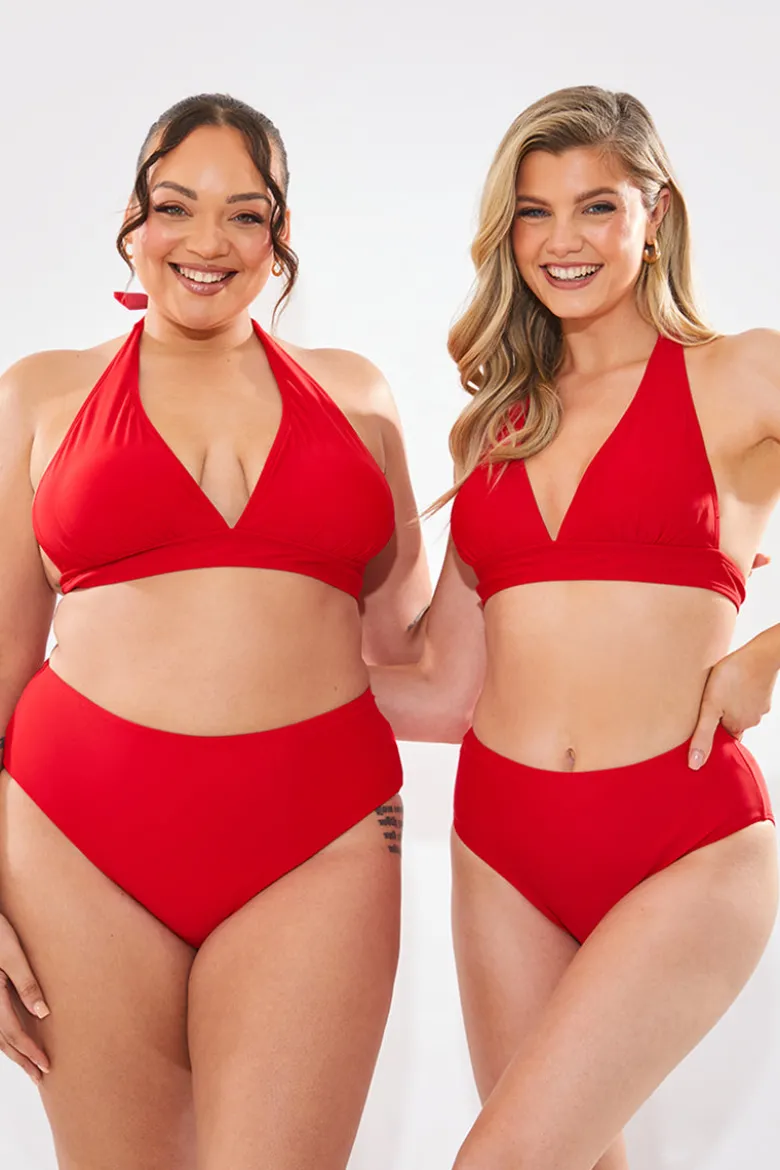 Sculpt And Control High Waist High Leg Bikini Bottom