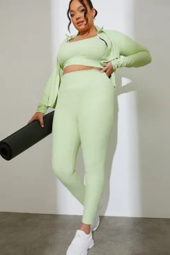 Sculpt Ribbed Sports Leggings