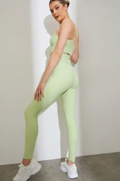 Sculpt Ribbed Sports Leggings