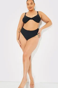 Sculpt Ring Detail Underwire Bikini Top