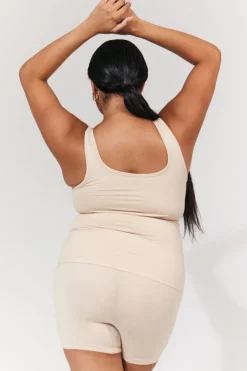 Seamless Scoop Neck Snatched Shapewear Top
