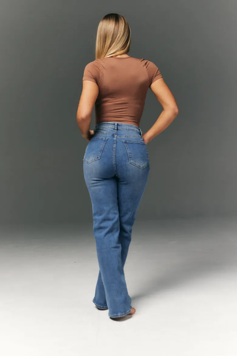 Seamless Scoop Neck Snatched Shapewear Top