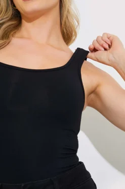 Seamless Scoop Neck Snatched Shapewear Top
