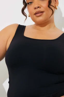 Seamless Scoop Neck Snatched Shapewear Top