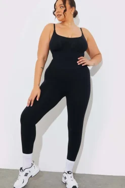Seamless Strappy Snatched Shapewear Bodysuit