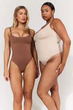 Seamless Strappy Snatched Shapewear Bodysuit