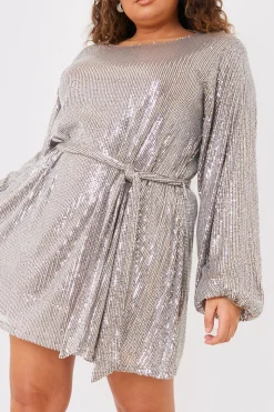 Sequin Mini Dress