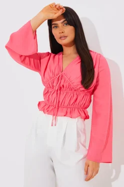 Shirred Detail Blouse