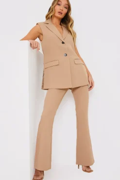 Sleeveless Oversized Blazer