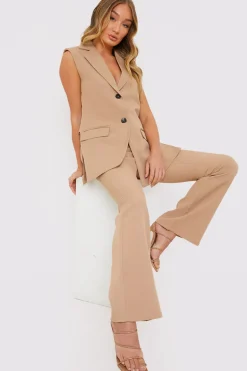 Sleeveless Oversized Blazer