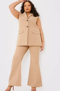 Sleeveless Oversized Blazer