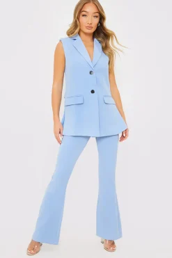 Sleeveless Oversized Blazer