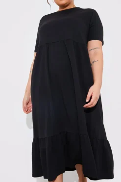 Smock Midaxi T-Shirt Dress