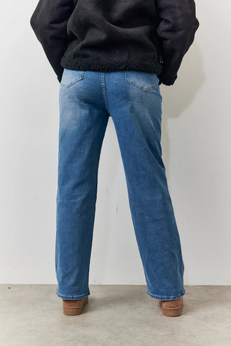 Straight Leg Jeans