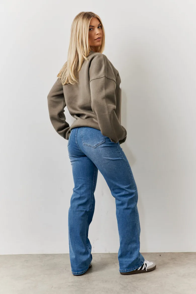 Straight Leg Jeans
