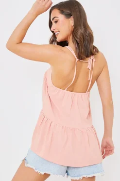 Strappy Smock Top