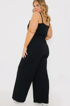 Strappy Wide Leg Jumpsuit