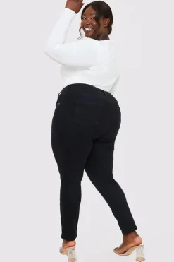 Stretch High Waisted Skinny Jeans