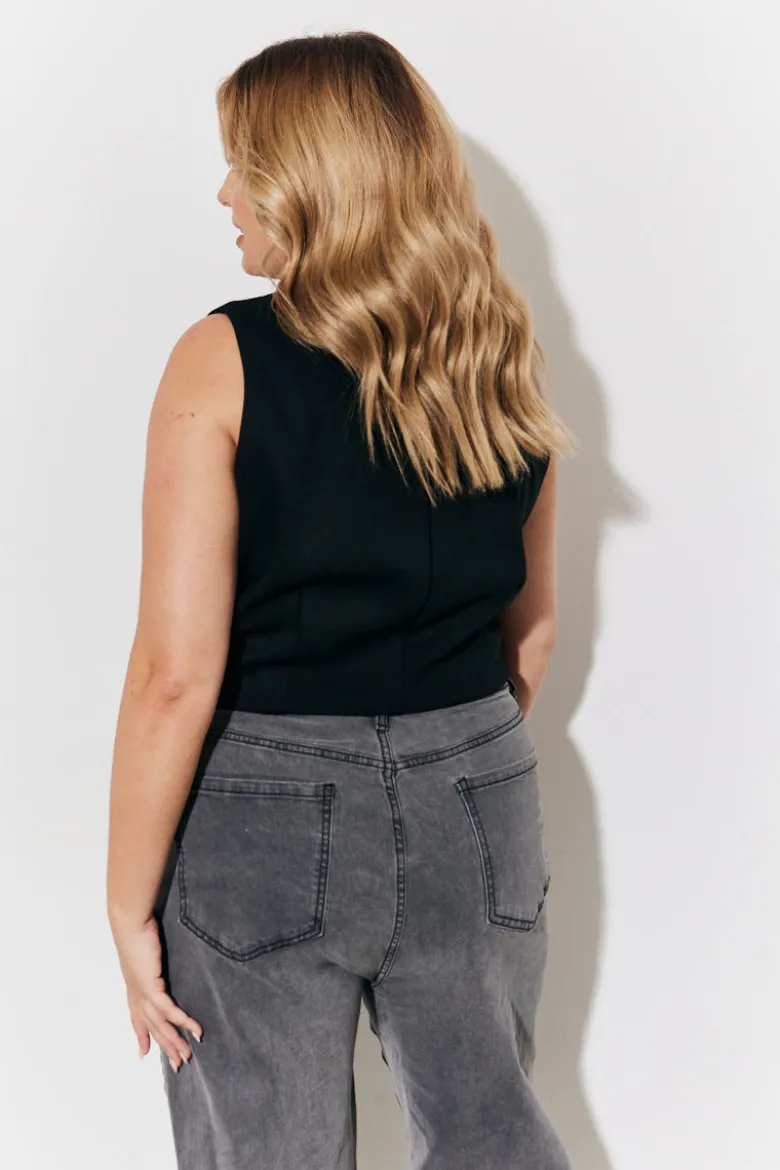 Tailored Button Through Waistcoat