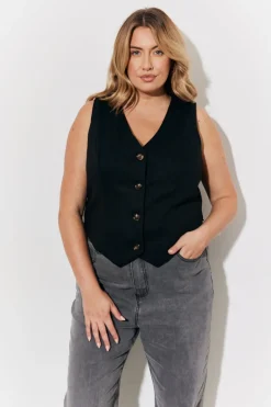 Tailored Button Through Waistcoat