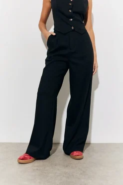 Tailored High Waist Trousers