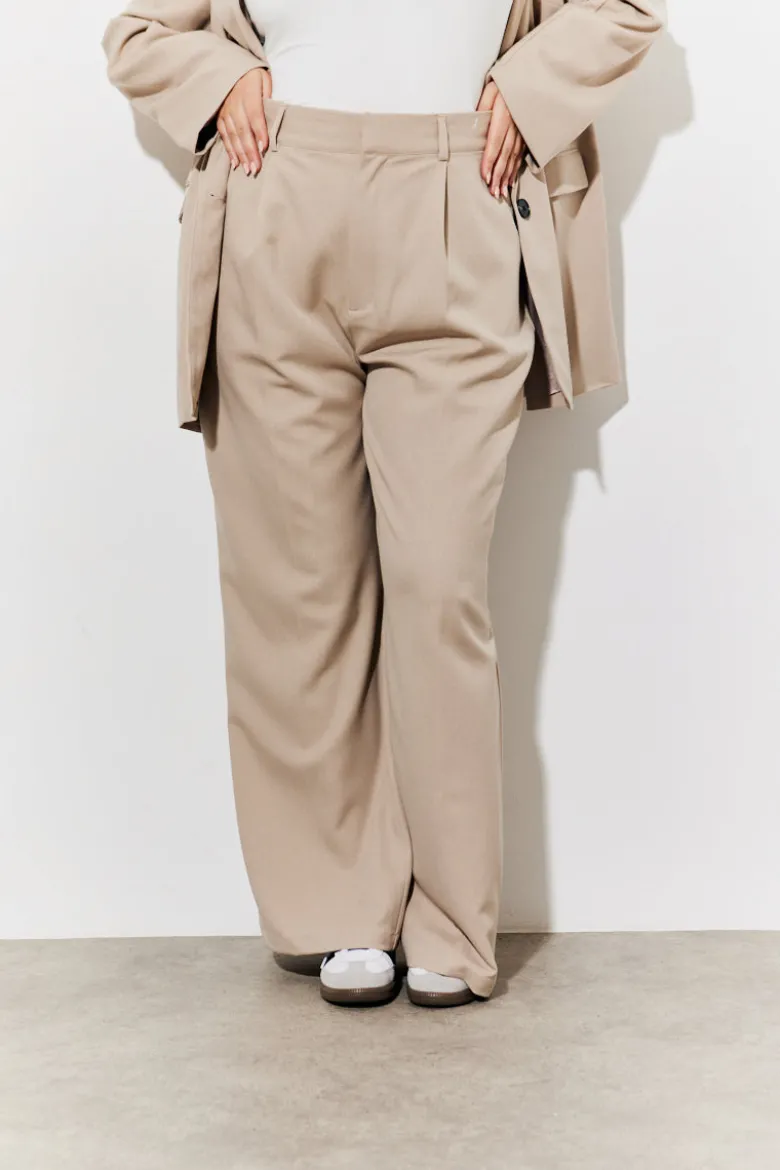 Tailored High Waist Trousers