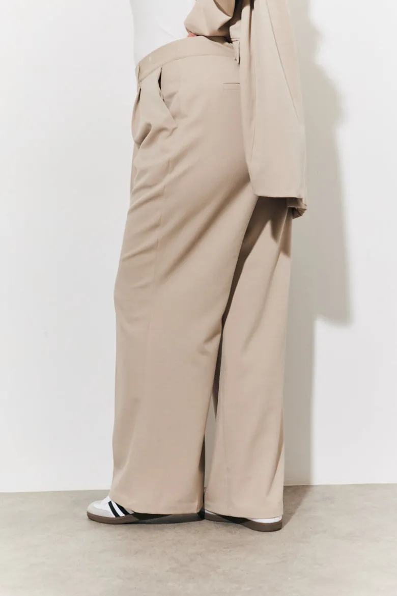 Tailored High Waist Trousers