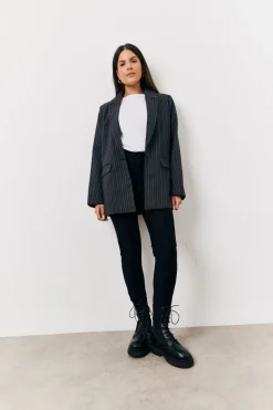 Tailored Pinstripe Co-Ord Blazer