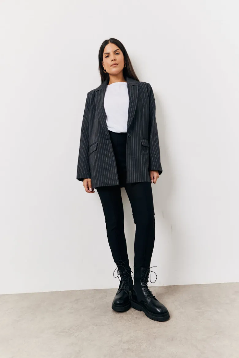 Tailored Pinstripe Co-Ord Blazer