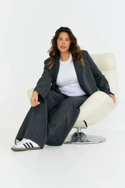 Tailored Pinstripe Co-Ord Blazer