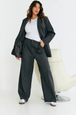 Tailored Pinstripe Co-Ord Blazer