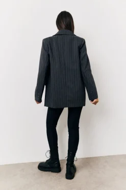 Tailored Pinstripe Co-Ord Blazer