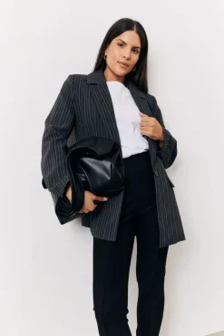 Tailored Pinstripe Co-Ord Blazer