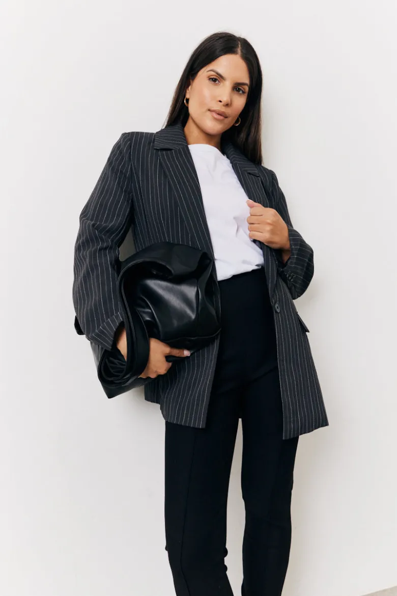 Tailored Pinstripe Co-Ord Blazer