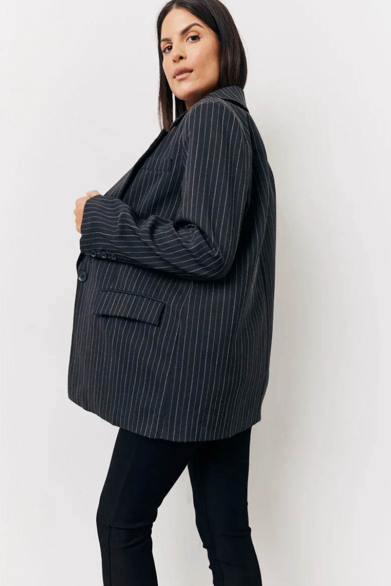 Tailored Pinstripe Co-Ord Blazer