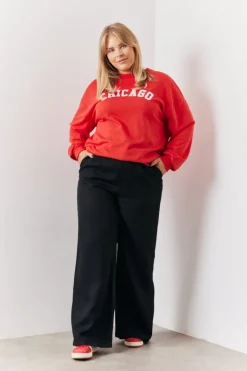 Tailored Wide Leg Trouser