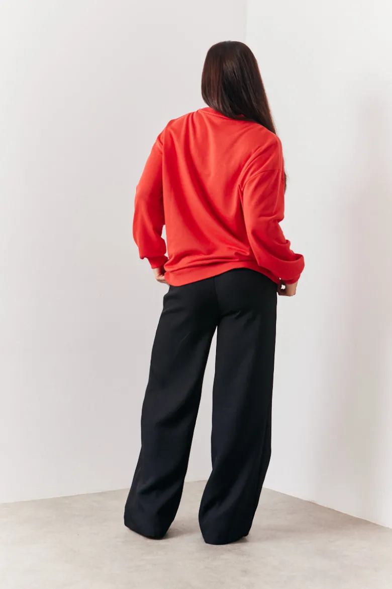 Tailored Wide Leg Trouser