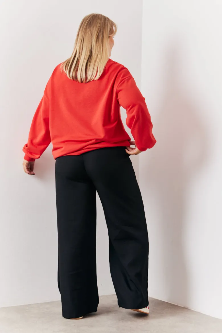 Tailored Wide Leg Trouser
