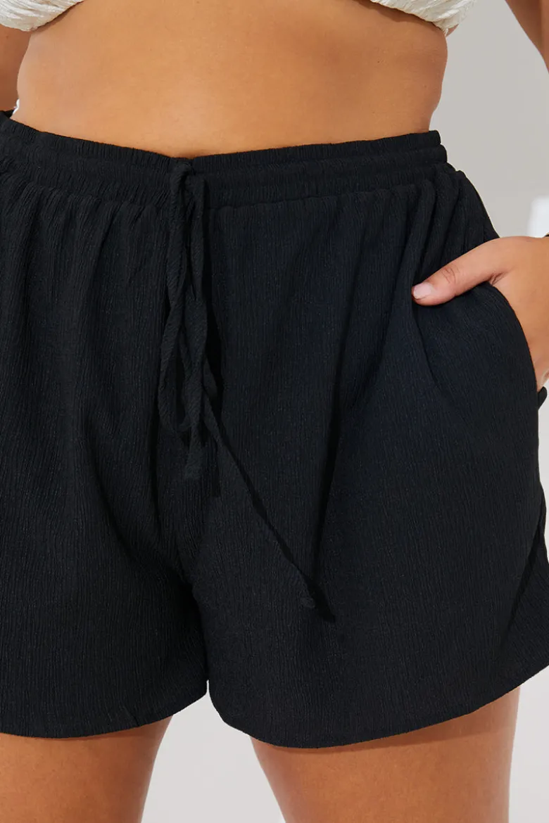 Textured Beach Co-Ord Short