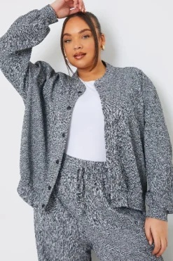 Textured Bomber Jacket