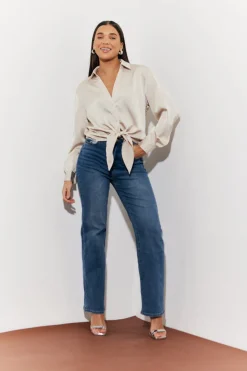 Tie Front Shirt