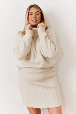 Turtle Neck Co-Ord Jumper