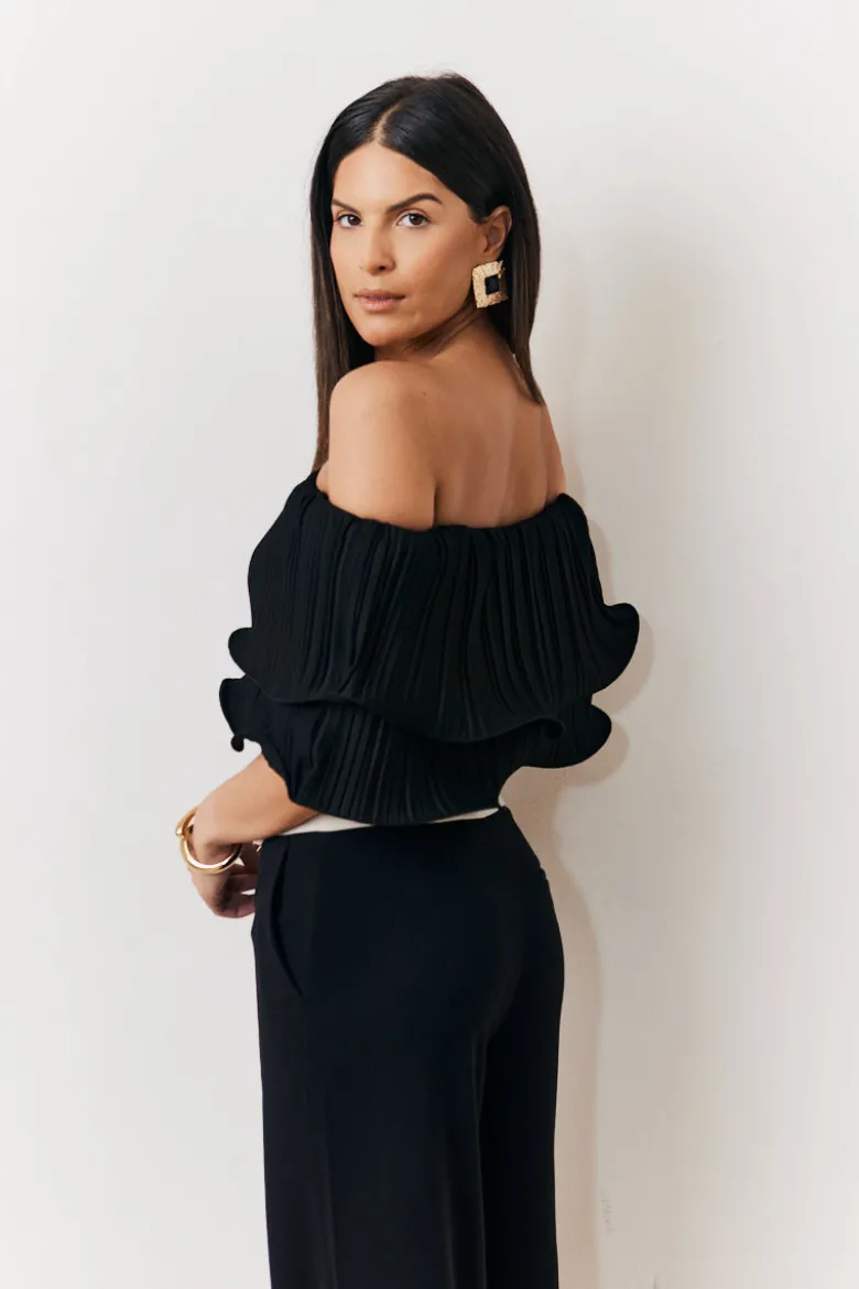 Ultimate Ruffle Bandeau Top